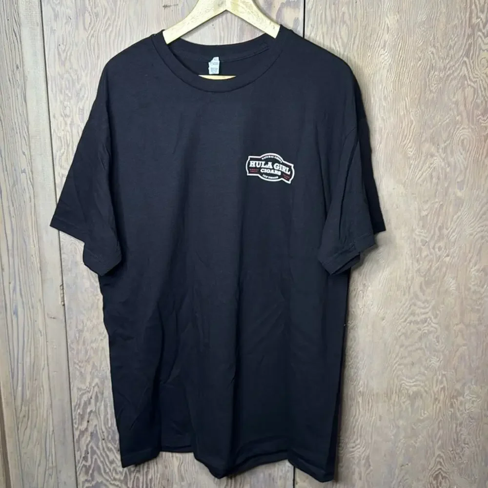 NWT Kona Coffee Flavor HULA GIRL CIGARS Aloha from Hawaii White T-Shirt M - Picture 3 of 6